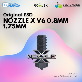 Original E3D Nozzle X V6 0.8mm 1.75mm from UK